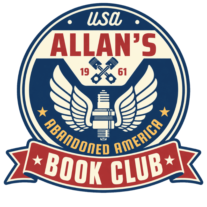 Allan’s Abandoned America Book Club badge